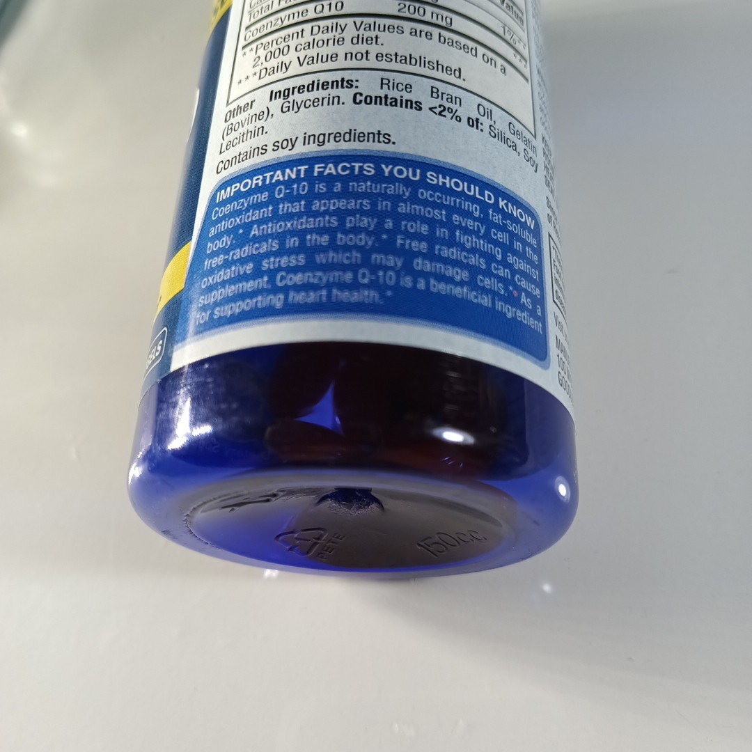 Rexall Naturalist Co Q-10 200mg 30 Softgels Exp,1/27 SHIPS~FAST 📭 🚚§}~~