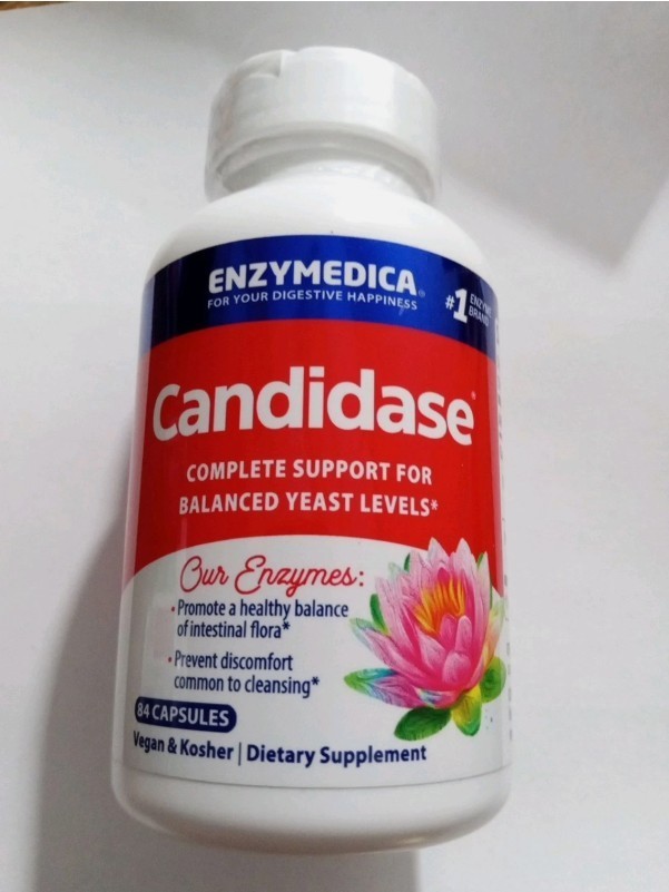 Enzymedica, Candidase Gentle Cleansing Gut Health & Digestion, 84 Caps 11/2026