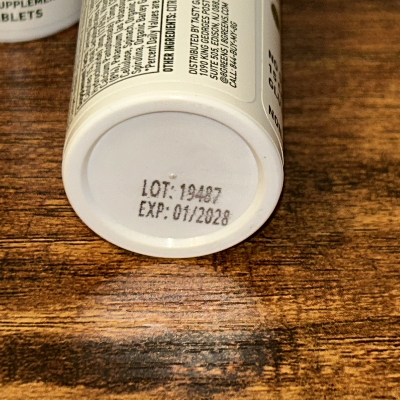 8 Greens Original 10 Tabs, Set of 6, Expires 1/2028