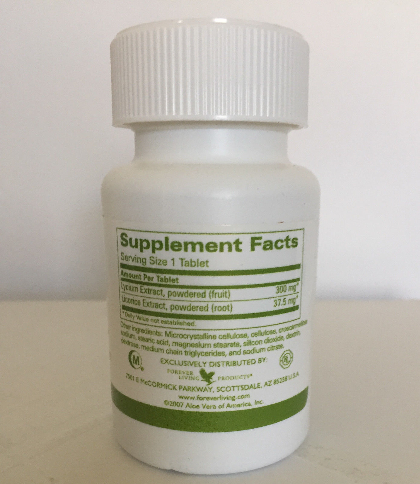 2 bottles Forever LYCIUM Plus 100 tabl.ea. Eyesight, Skin HALAL / KOSHER