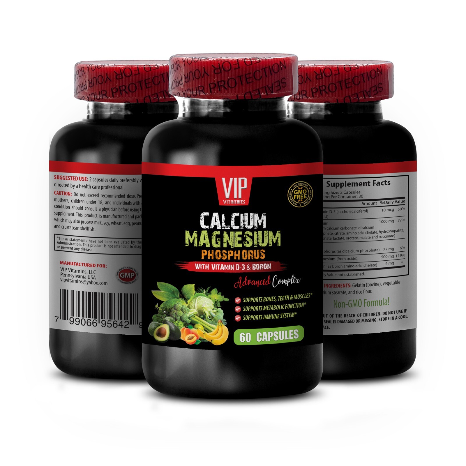 JOINT SUPPORT SOLUTION – CALCIUM MAGNESIUM COMPLEX – 1B 60 caps