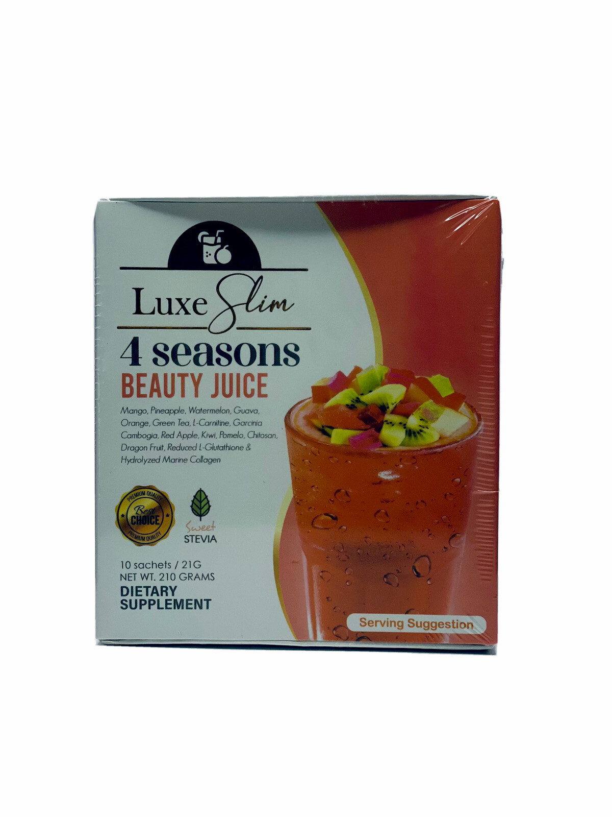 Luxe Slim 4 SEASONS Beauty JUICE (10 Sachets In A Box) 21g Each