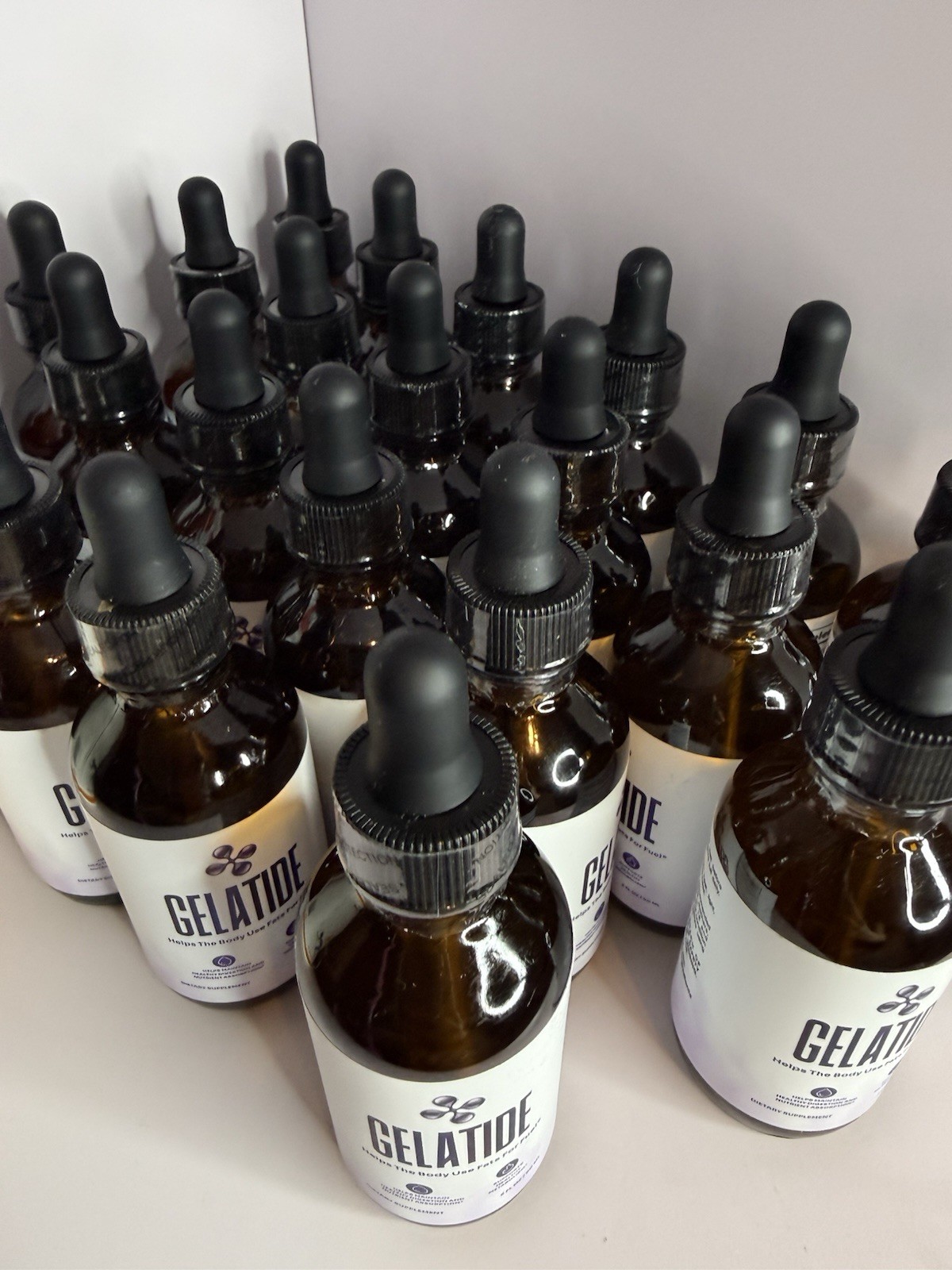 Gelatide Dietary Supplement Liquid Lemon 2 fl oz Exp 02/2026 Made in USA