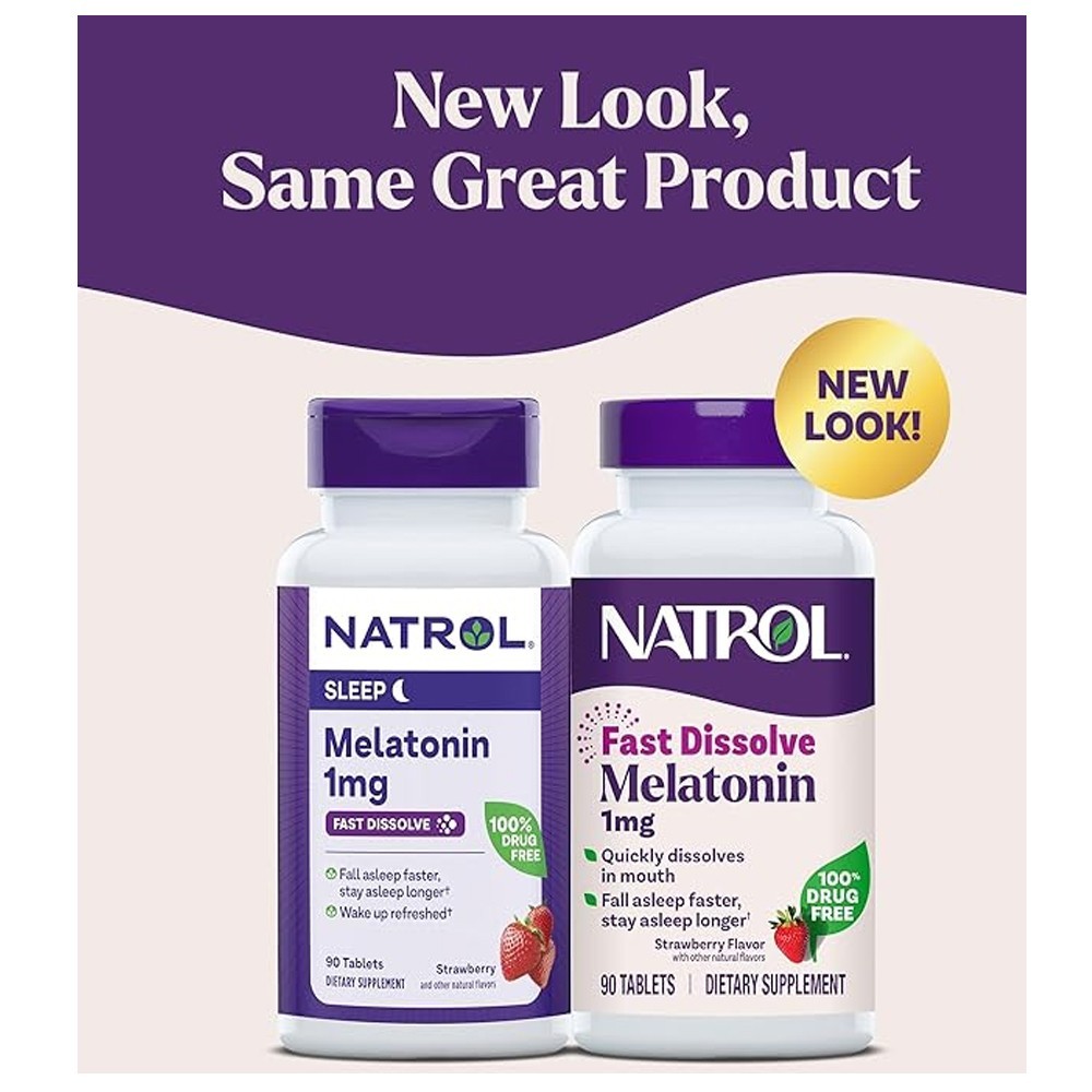 나트롤 멜라토닌 Natrol Melatonin 5mg Fast Dissolve 250정 한국직배송 (개인통관번호 메세지란에 기재필수)