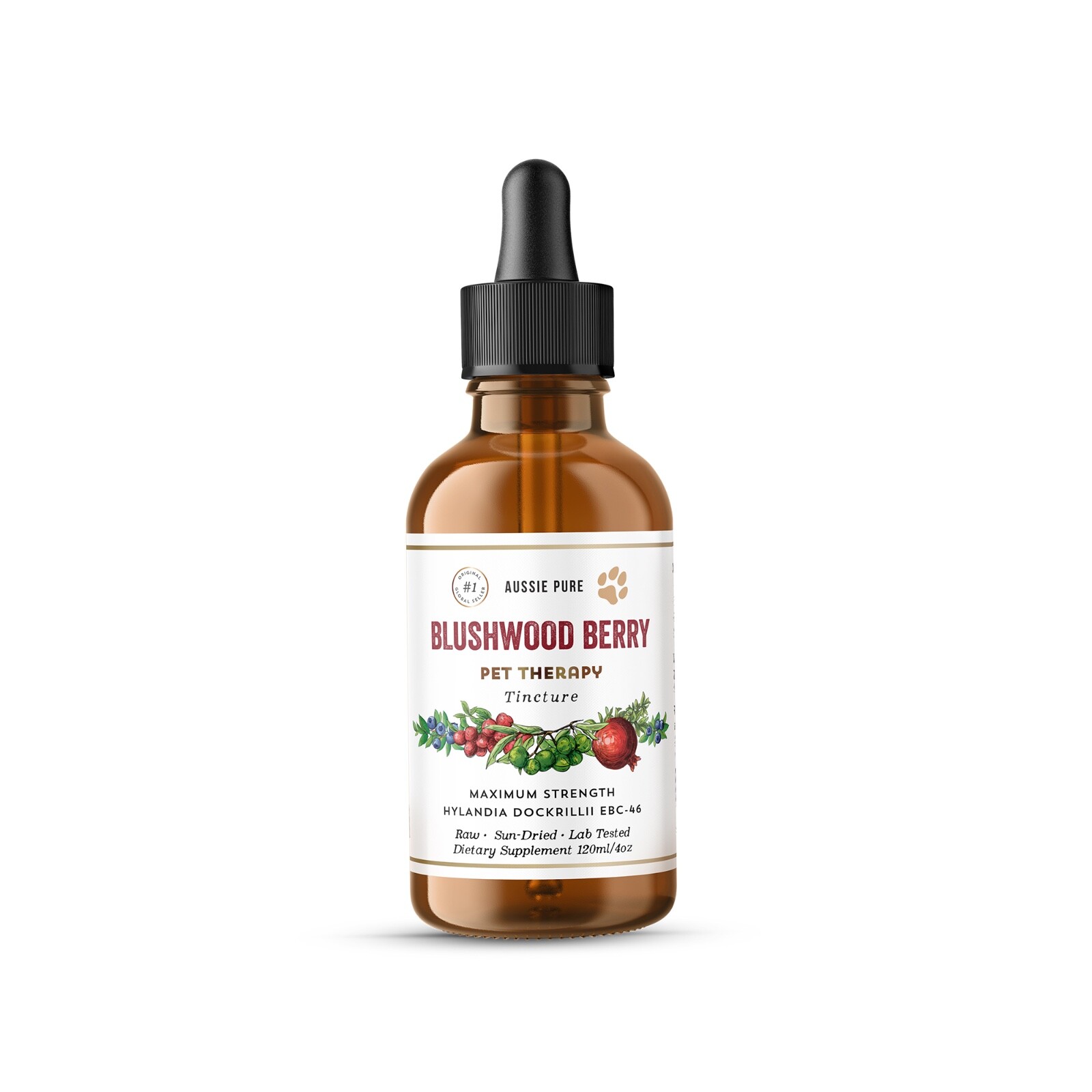 Aussie Pure Blushwood Berry EBC-46 Pet Therapy Maximum Strength Tincture
