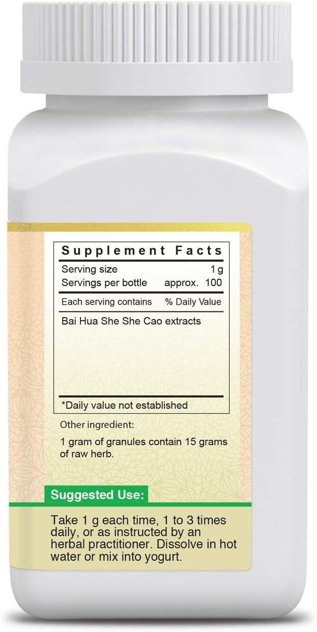ActiveHerb Bai Hua She She Cao Granules 100g Herbal Extract Powder