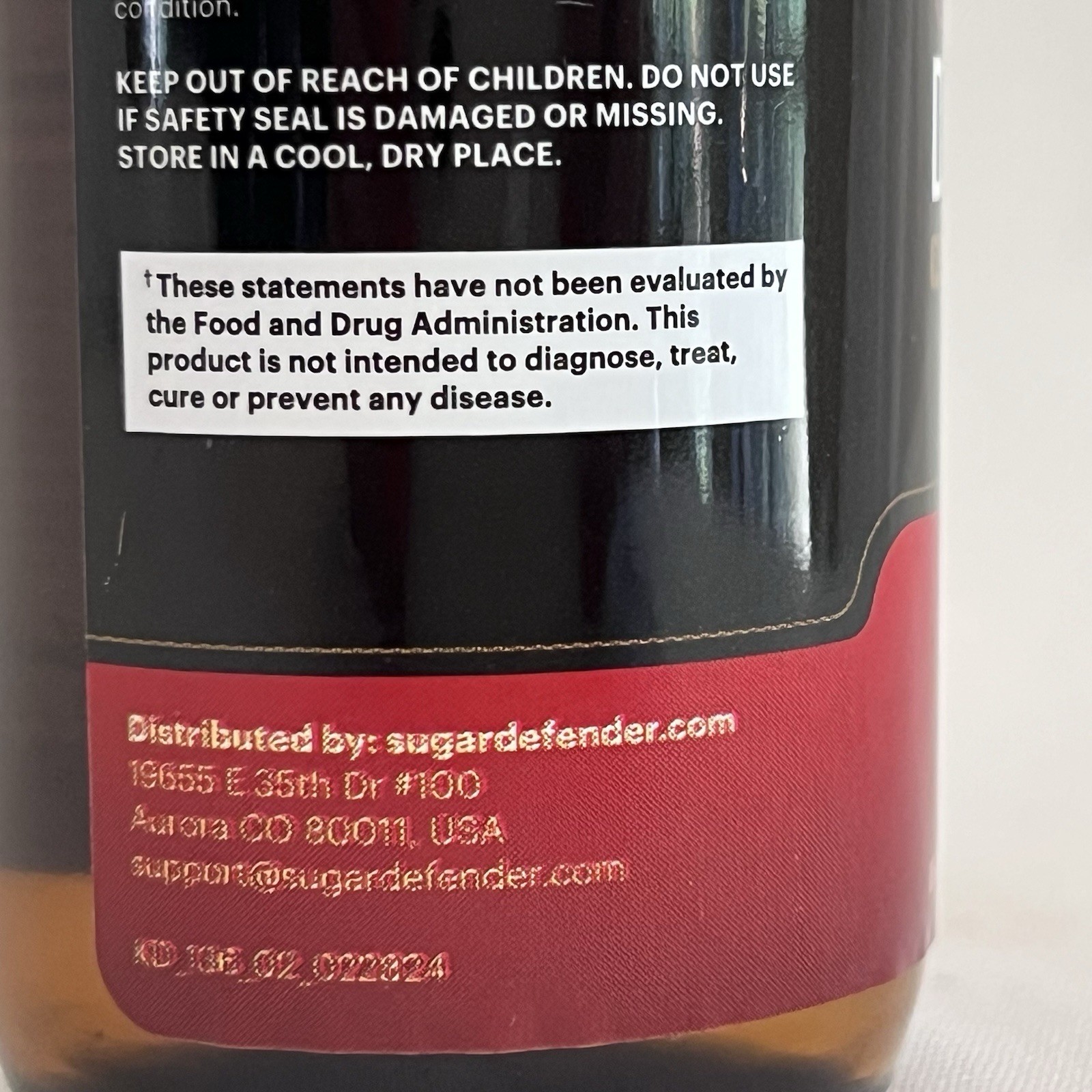 Sugar Defender Blood Sugar Support Supplement 5 Pack, 4oz Each