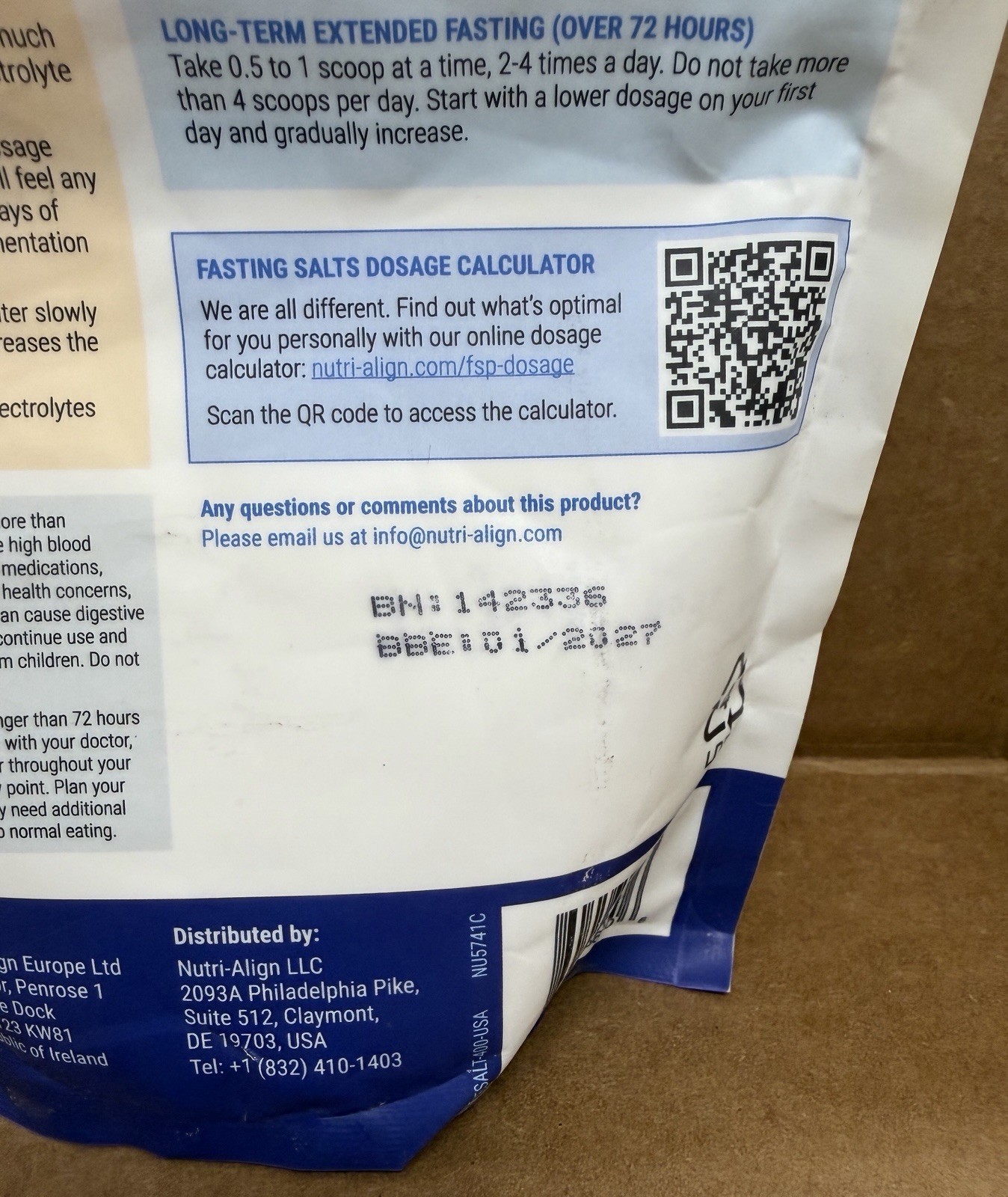 Fasting Salts Original Powder: Sugar‑Free Fasting Electrolytes BBE: 01/2027
