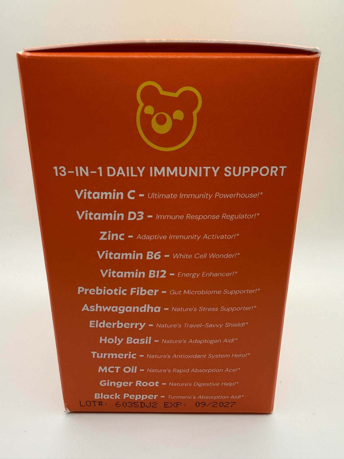 Grüns 13-in-1 Immunity Gummies (Sour Pineapple): Daily Immune Defense Supplement