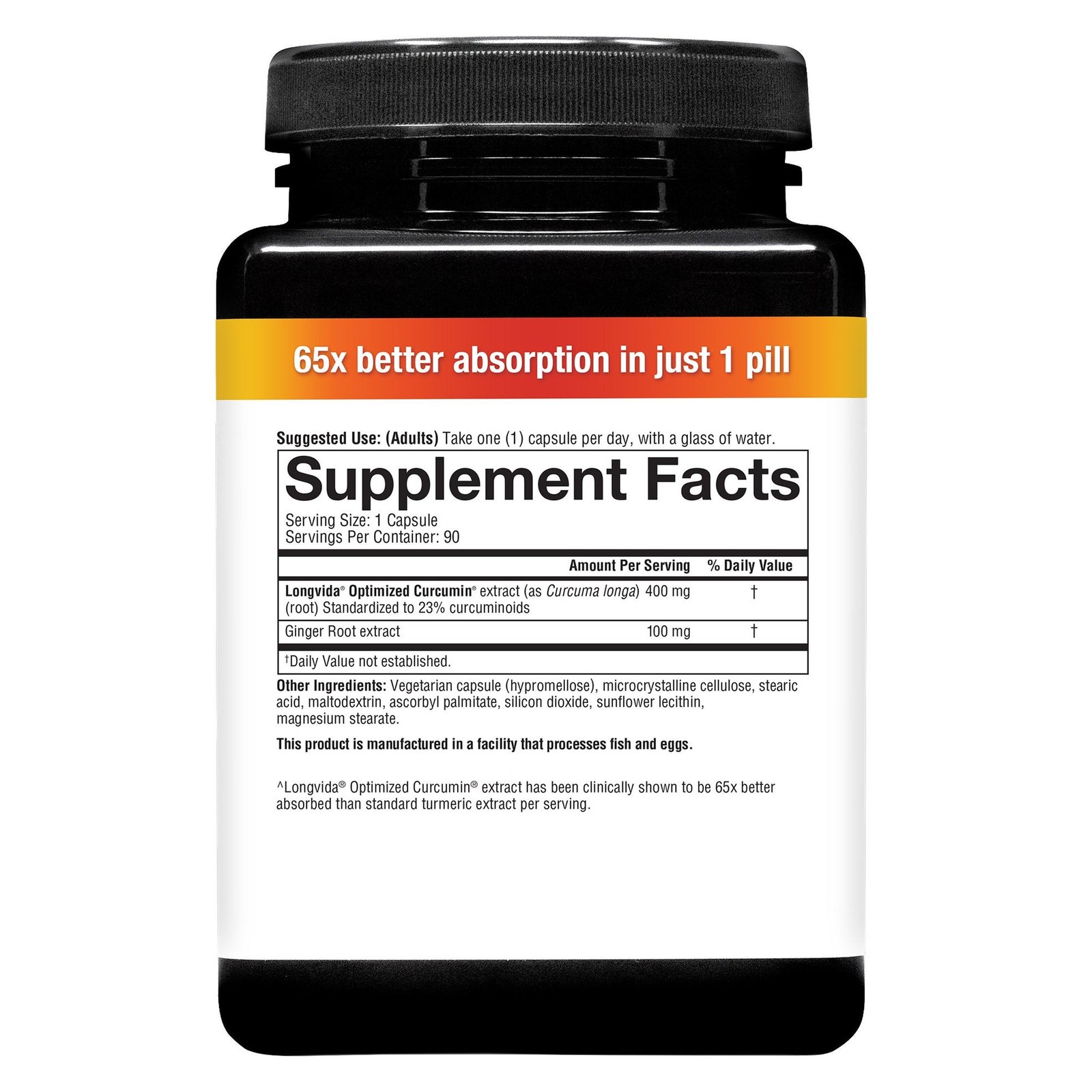 youtheory Total Body Turmeric, 90 Vegetarian Capsules