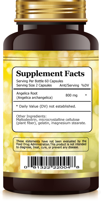 Angelica Root Digestive Health, Respiratory, Menstrual Relief, Immune Boost