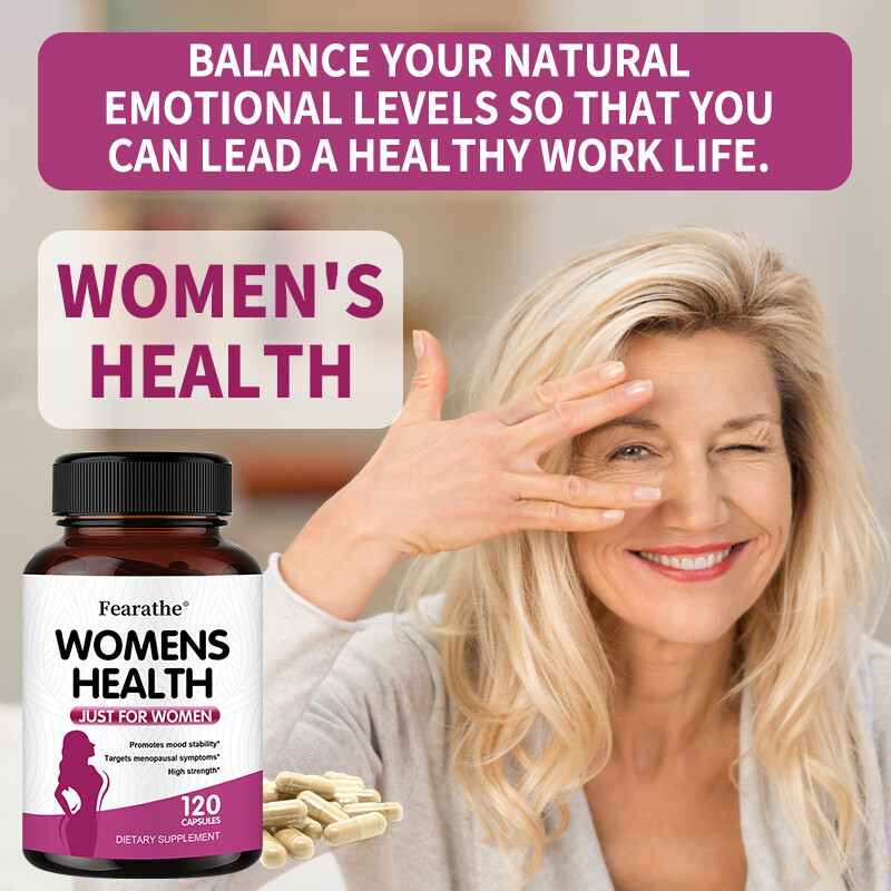 Herbal Menopause Supplement for Womens Health – Hormone Balance Caps