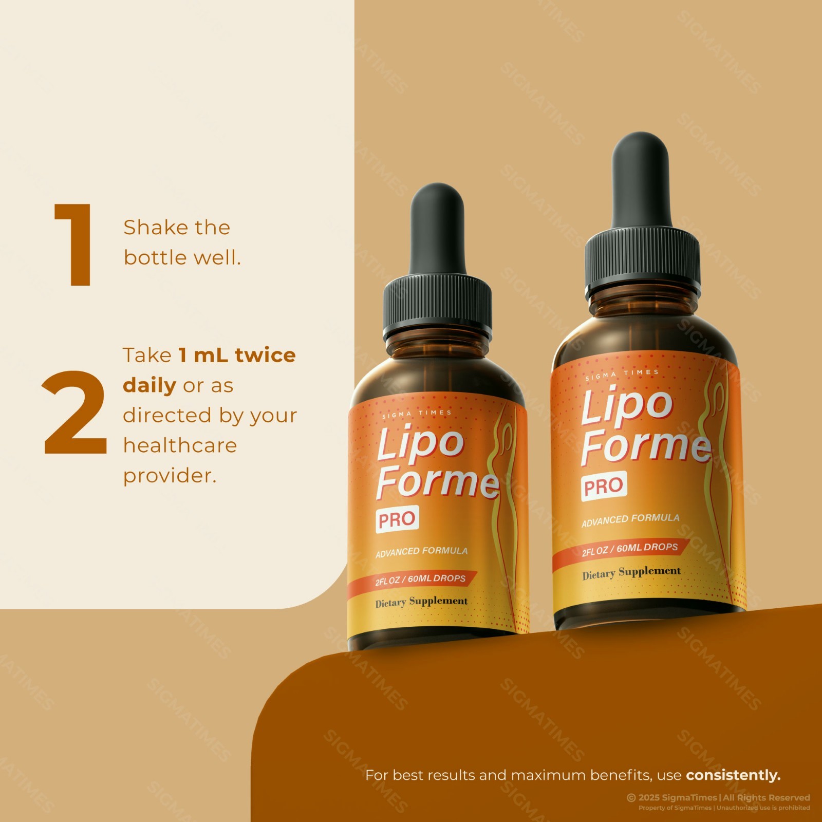 Lipo Forme Pro Drops, Fat Burner, Metabolism & Weight Loss Support (30 serv)