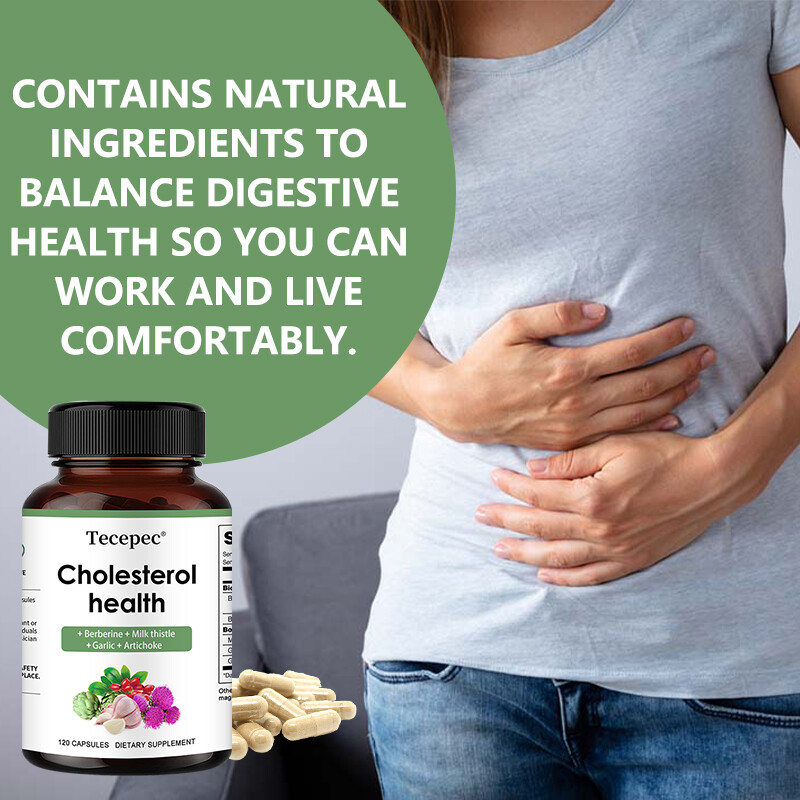 Cholesterol Health – Support Healthy Cholesterol Levels and Natural Heart Health
