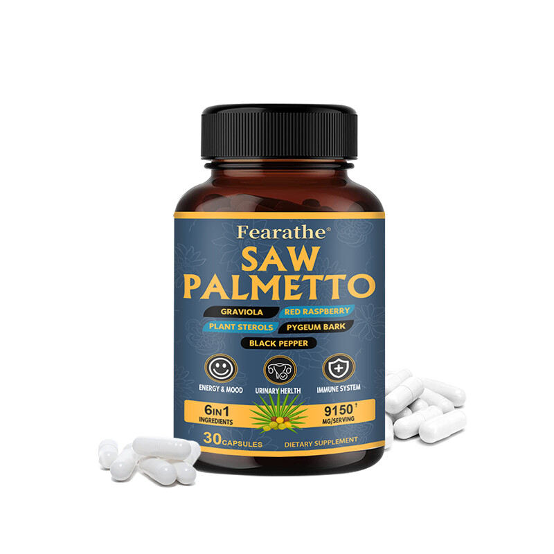 Saw Palmetto – Premium Urinary System Health Support 30 To 120 Capsules