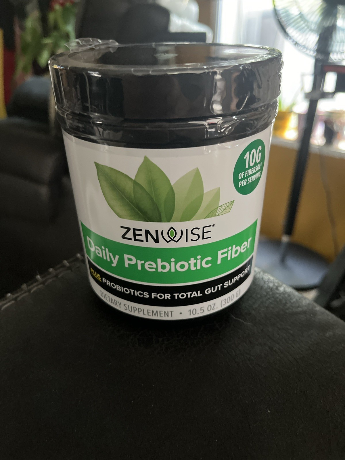Zenwise Prebiotic Fiber Probiotics Bacillus Flaxseed Powder Digestive 10.5 oz