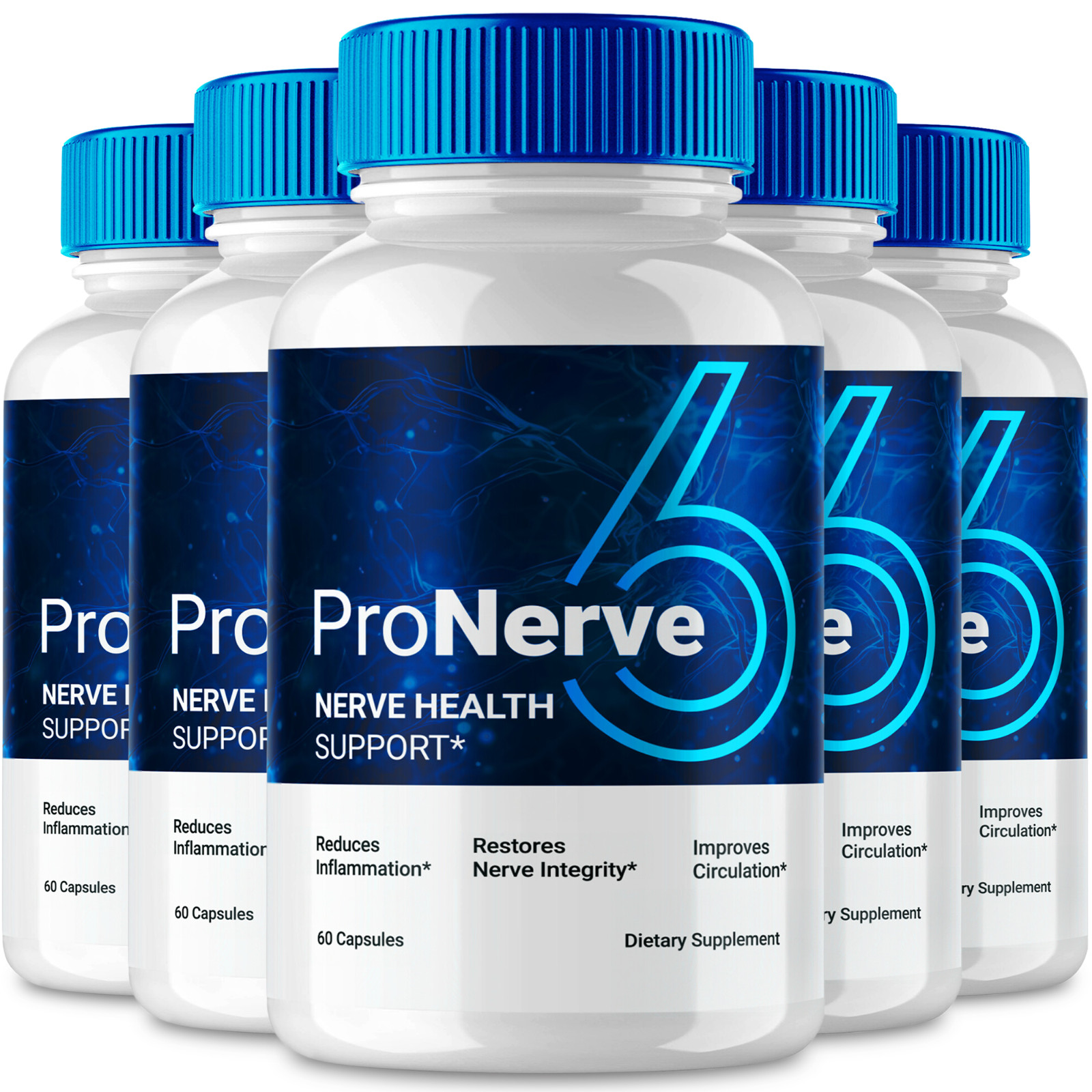 ProNerve 6 for Neuropathy – Pro Nerve 6 Official Formula (5 Pack)