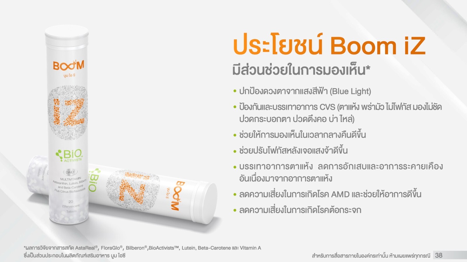 Boom iZ (Boom IC) eye care
