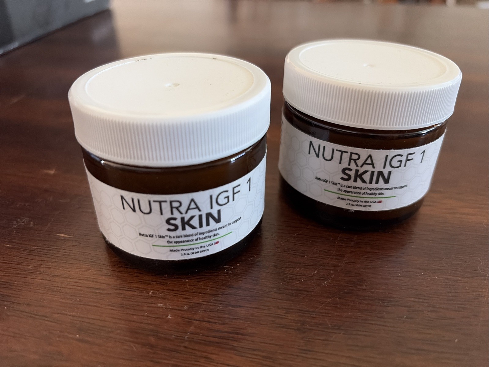 2 Nutra IGF 1 Topical Skin 2 Oz , 60 Day Supply. New! Free Shipping!