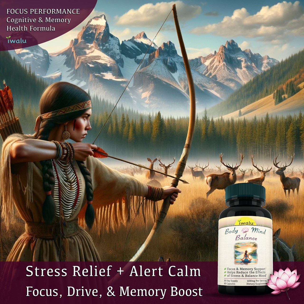 Best Dopamine Tablets, IWALU | *FAST FREE SHIPPING* Same Day