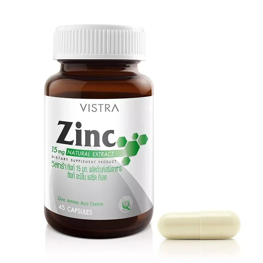 SET Skin Booster Dark Spots Vistra Zinc + Acerola Cherry Citrus Bioflavavonoids
