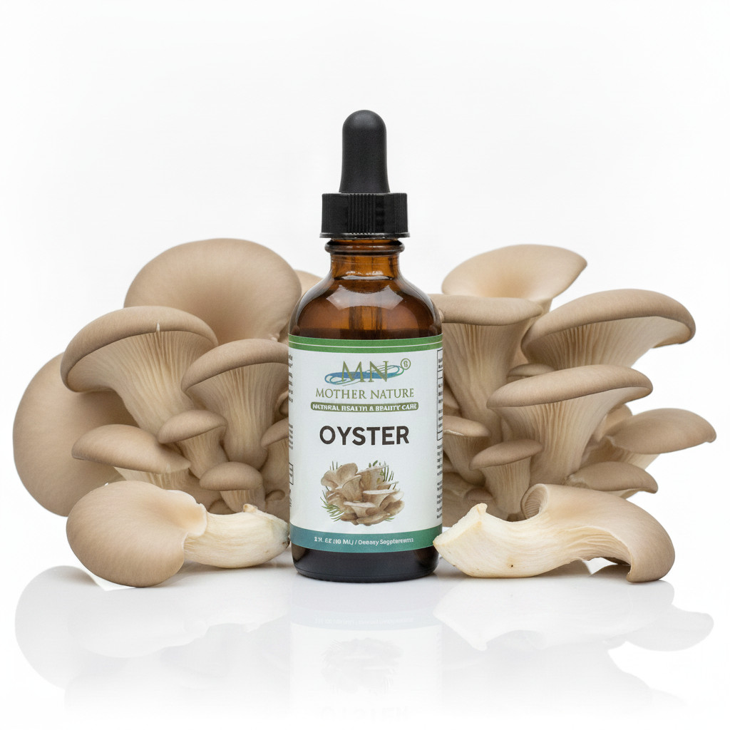 Organic Oyster Pleurotus Ostreatus Mushroom Supplements Fiber Vitamins Low Carbs