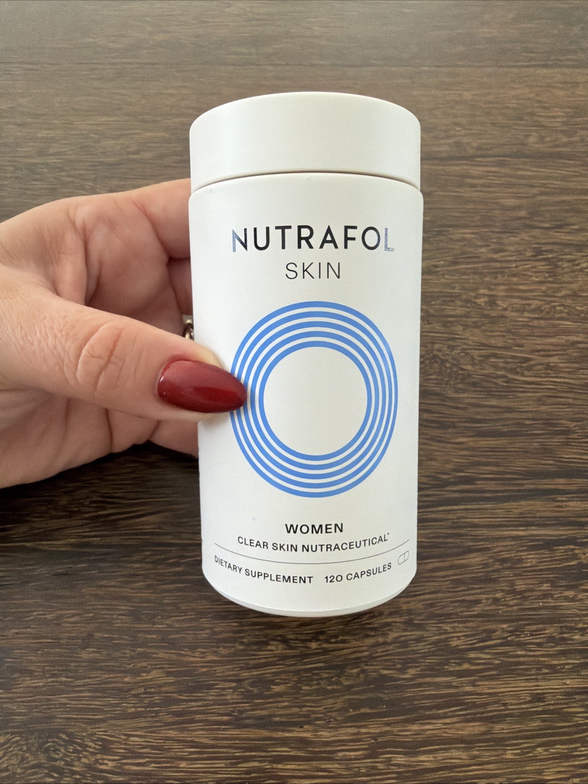 NUTRAFOL Clear Skin Dietary Supplement 120 Capsules $88 NEW WITH BOX NEW 11/2025