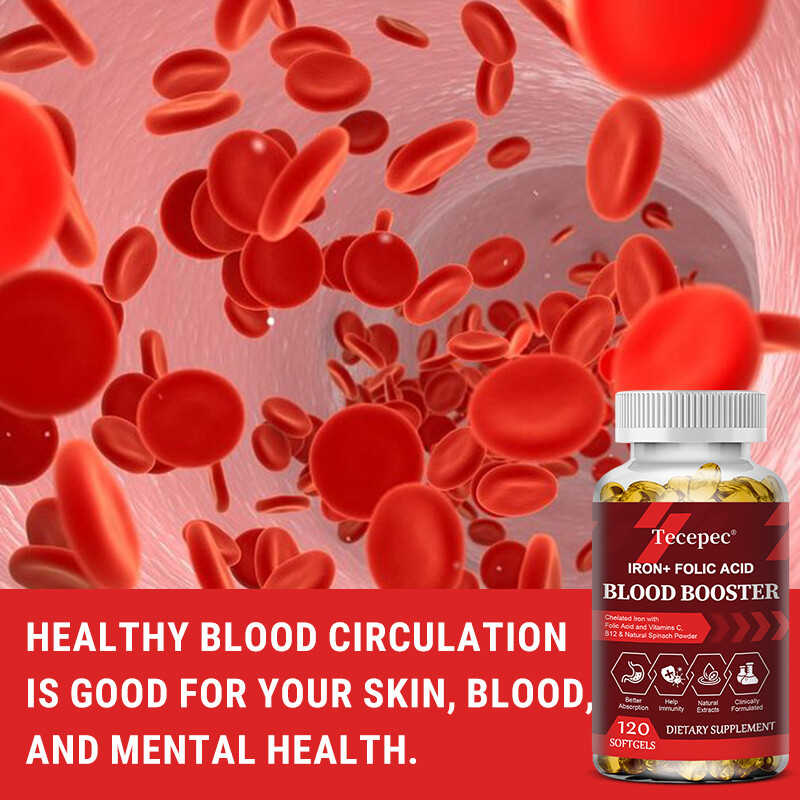Iron with Folic Acid | Blood Booster – Support Healthy Iron Level & Blood Health