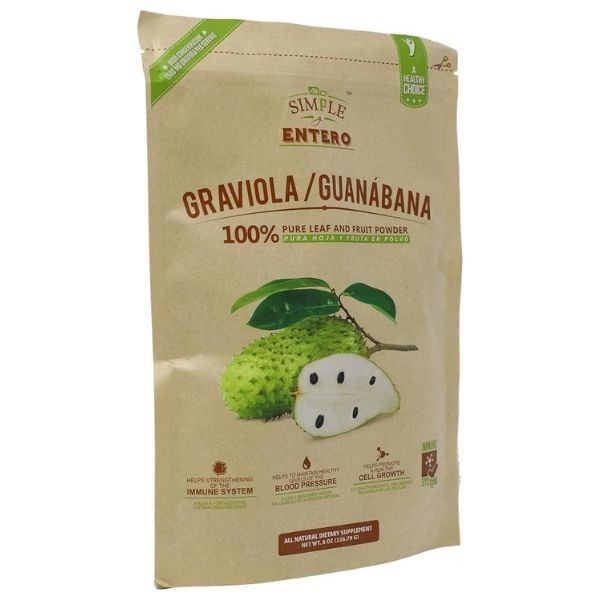 Polvo Simple y Entero Graviola Guanabana