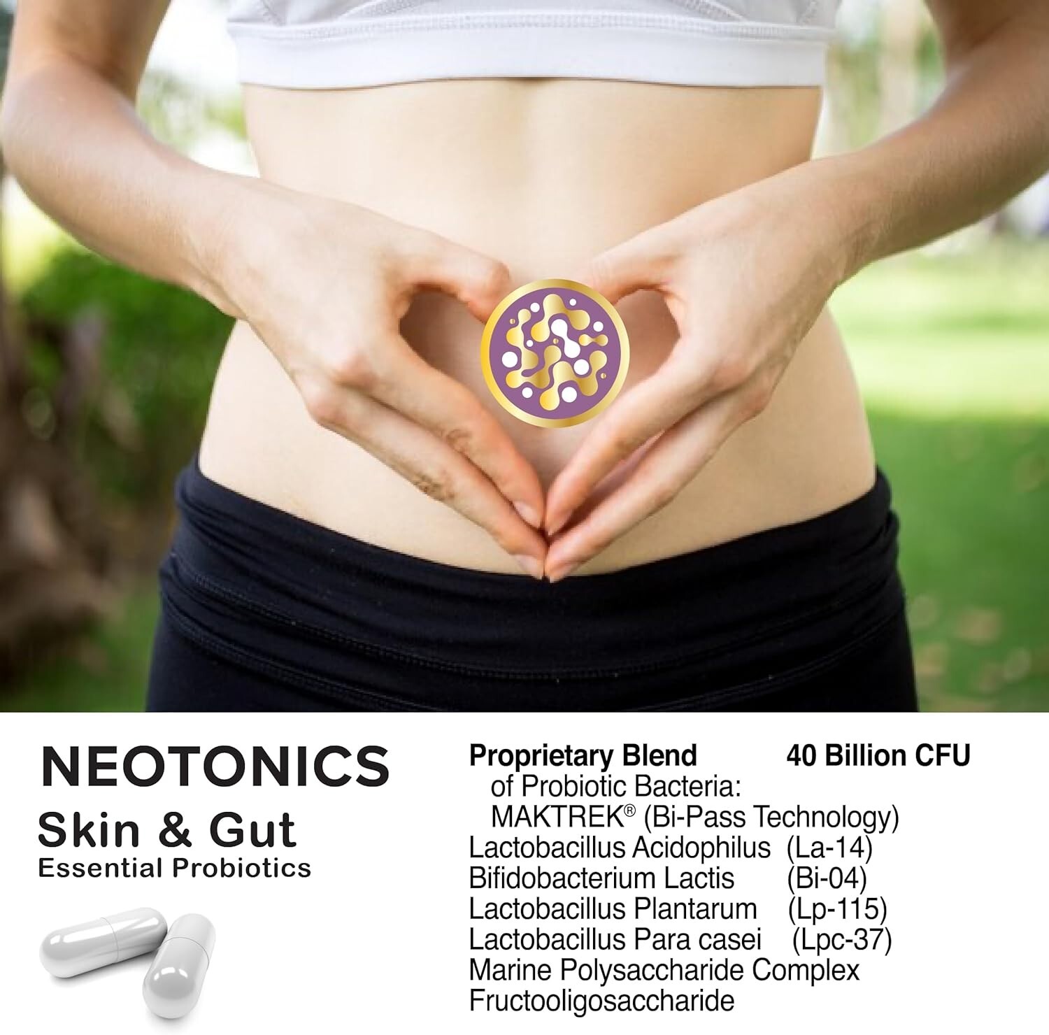 5 PK NEOTONICS PRO BIOTICS Skin & Gut Health GUMMIES 300 CT