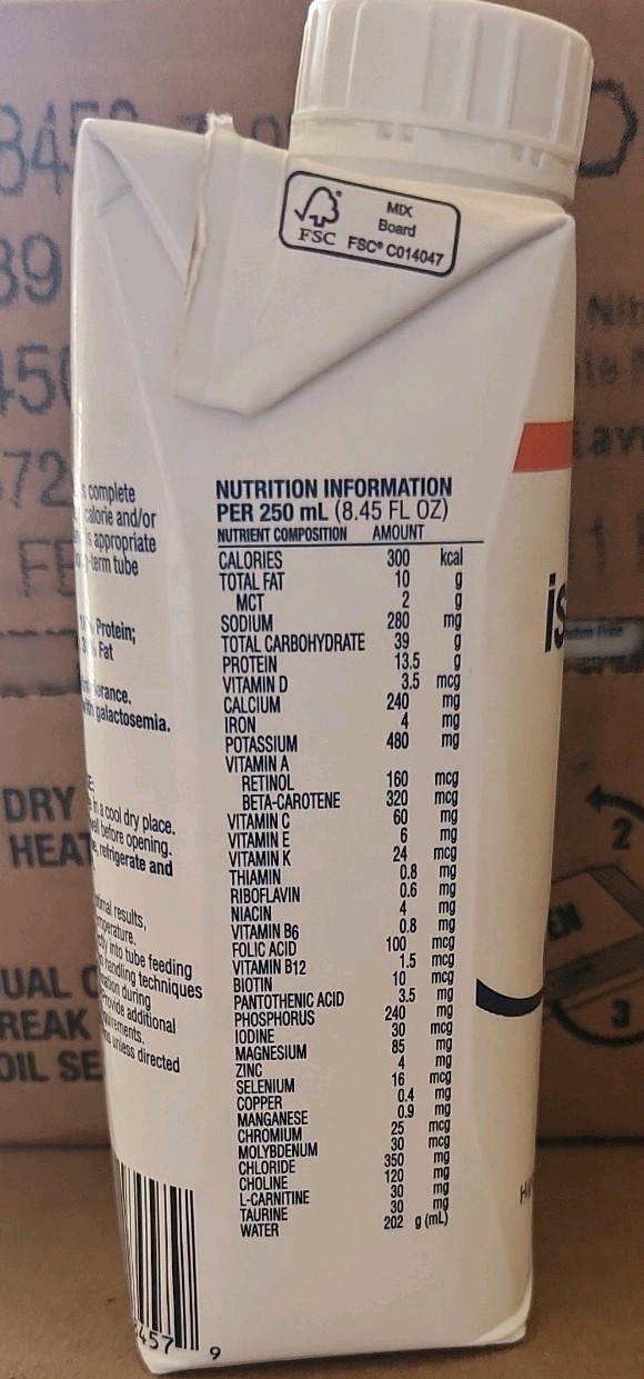 Nestle Isosource Hn, 8.45 Fluid Ounce, 24 Per Case