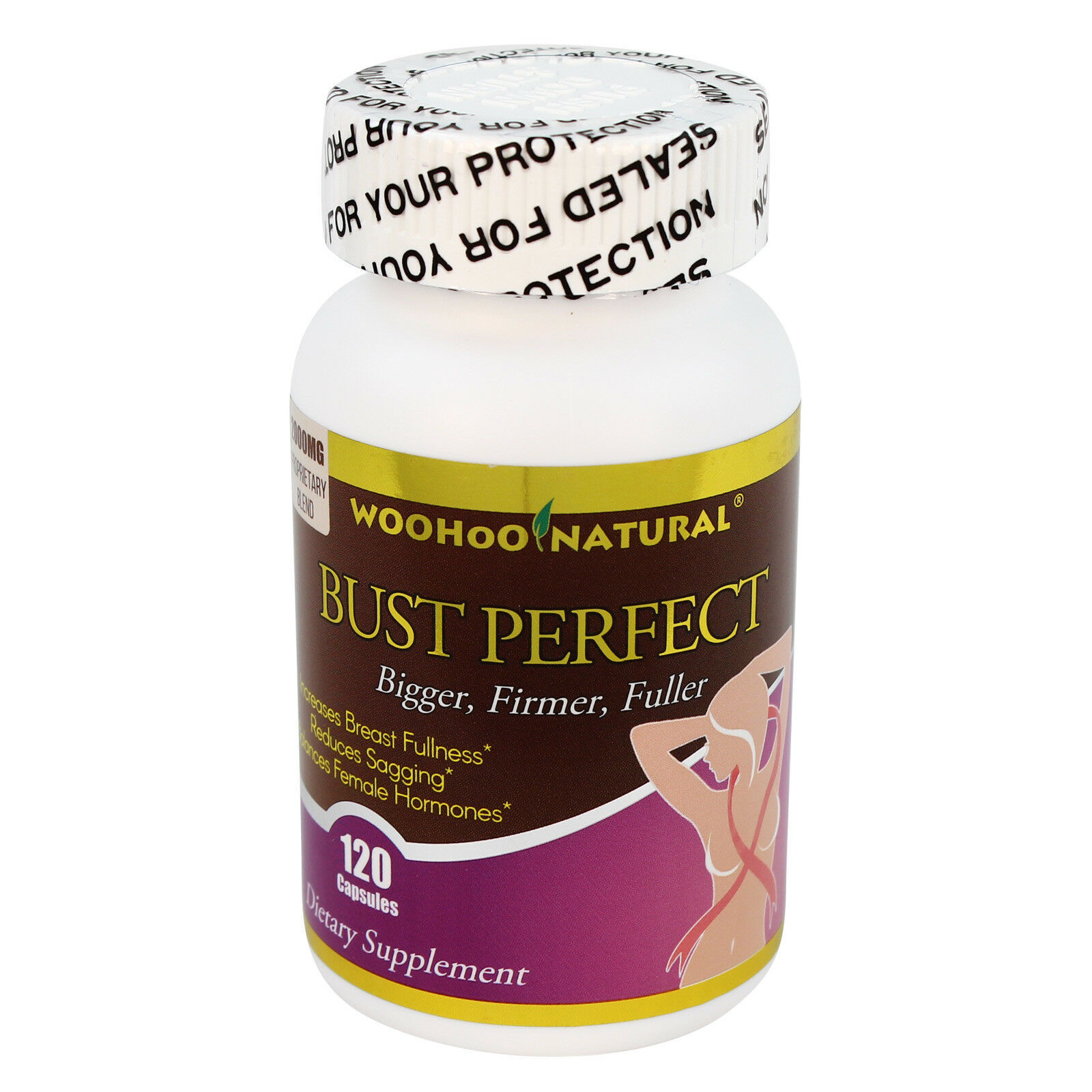 2x Bust Perfect Bigger Firmer Fuller Breast ENHANCE ENLARGE PILLS