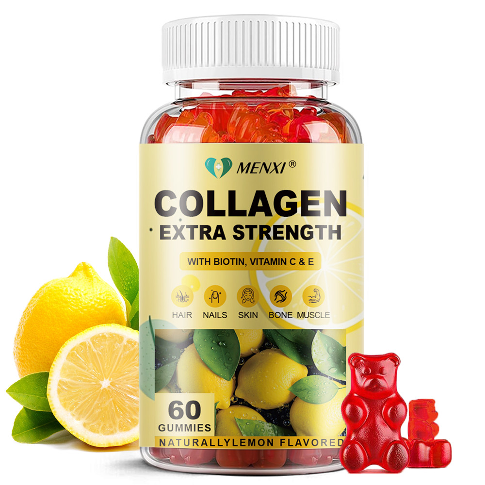 Biotin and Collagen Gummy Vitamins for Hair, Skin, and Nails – Extra Strength