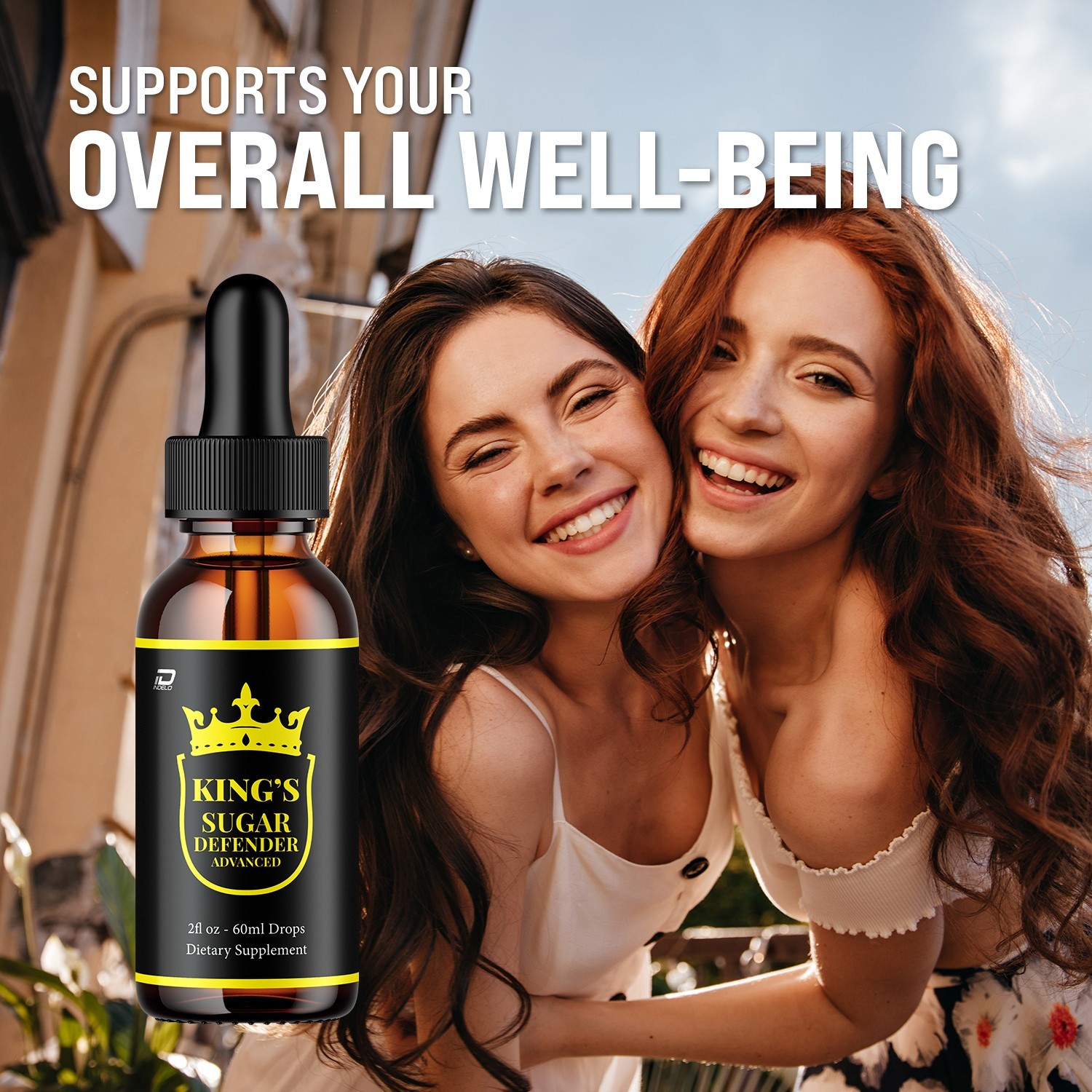 (1 Pack) Kings Sugar Defender Liquid Drops – Kings SugarDefender Natural Blend