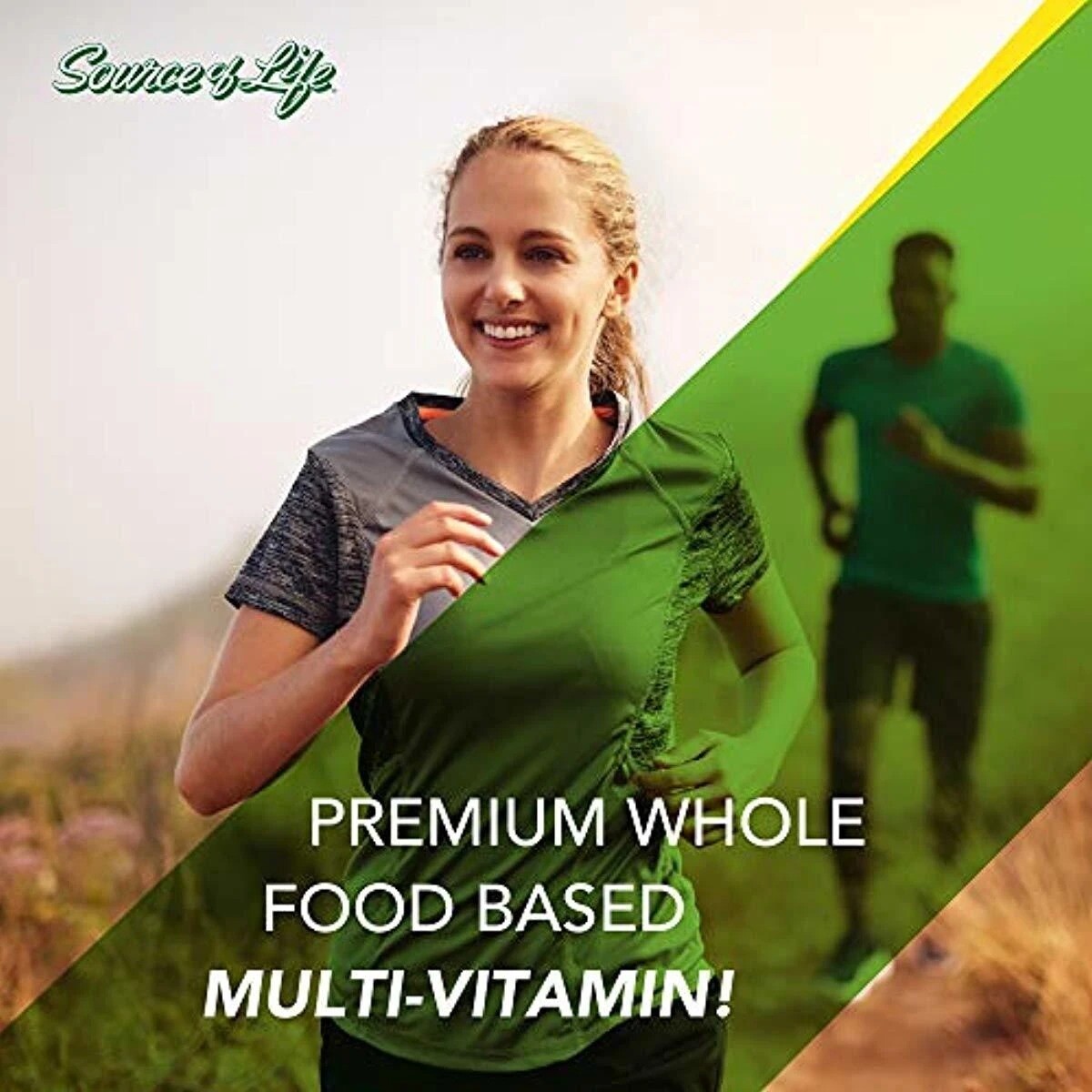 NaturesPlus Source of Life Multivitamin & Mineral 180 Vegetarian Capsules