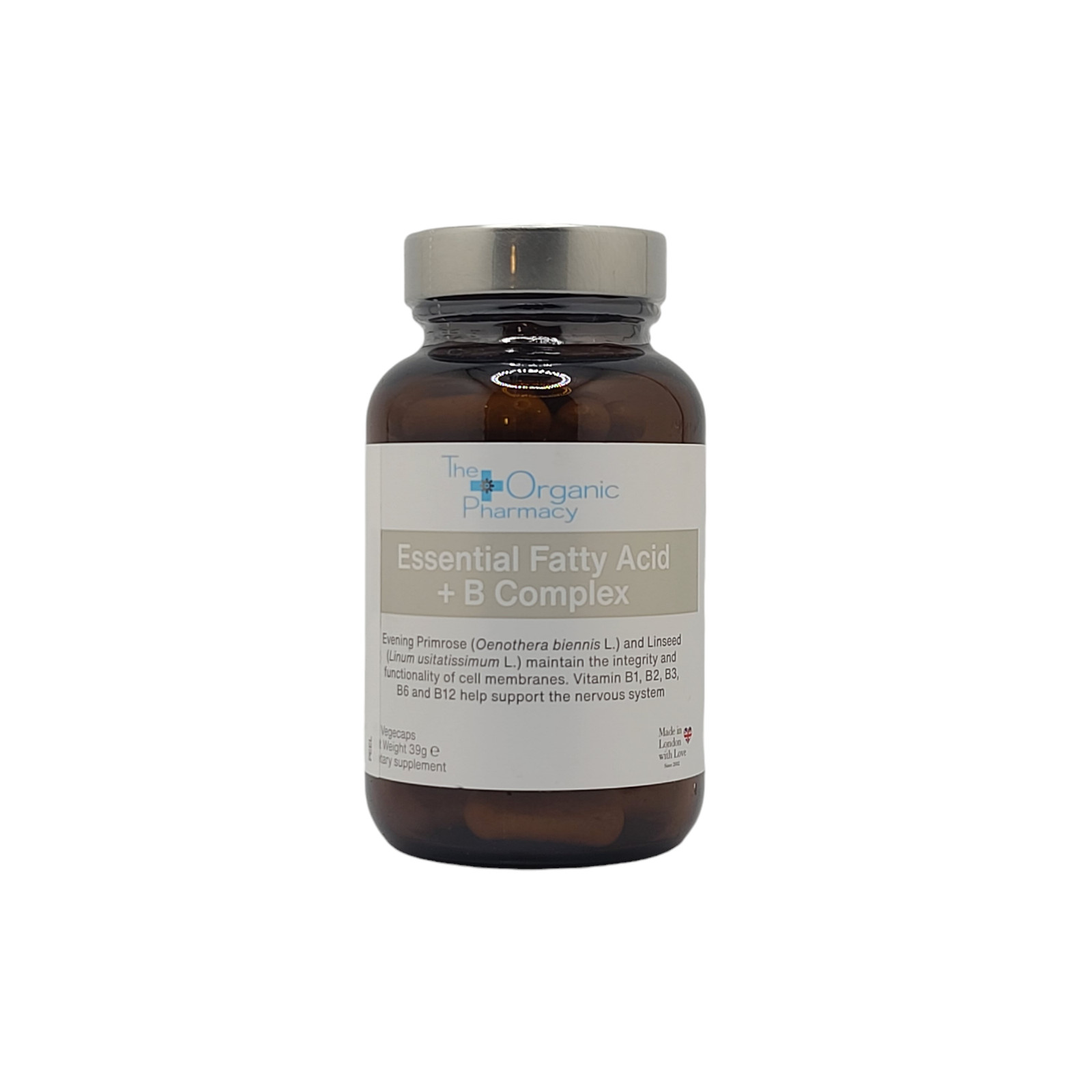 The Organic Pharmacy Essential Fatty Acid + B Complex 60 Capsules