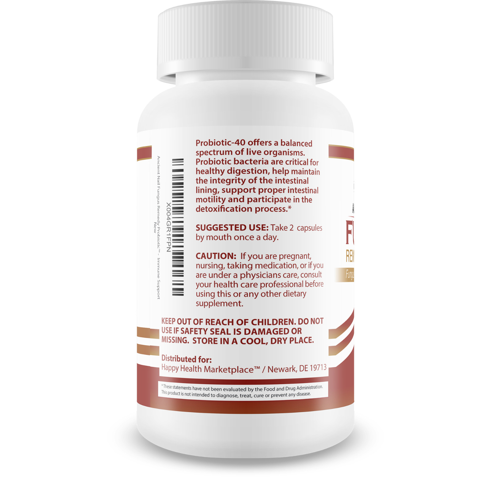 Ancient Nail Fungus Remedy Probiotic – Immune System Probiotic Fungus Support