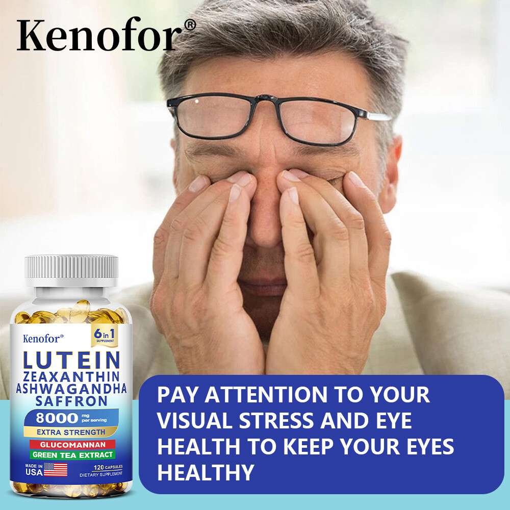 Lutein Zanxanthin Capsules,Anti Blue Light,Keep Eye Comfort,Protect Vison Health