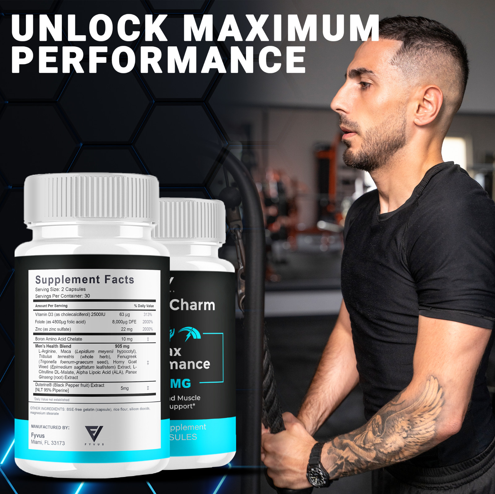 (5 Pack) Health Charm Capsules HealthCharm Maximum Strength Pills (300 Capsules)