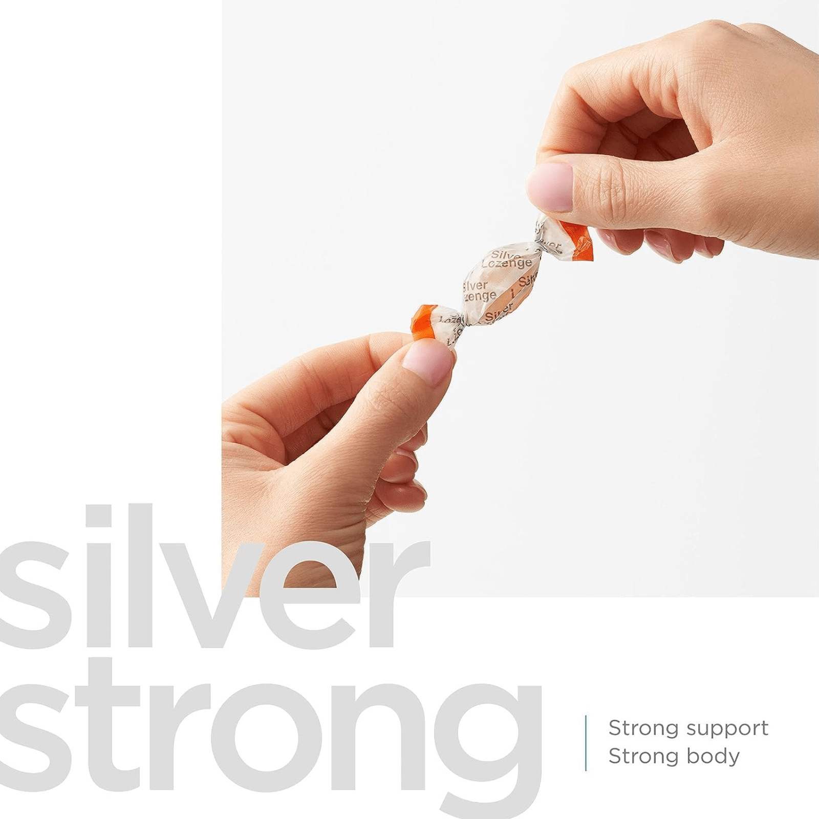American Biotech Labs Silver Lozenges with Vitamin C 60 ppm 21 Count