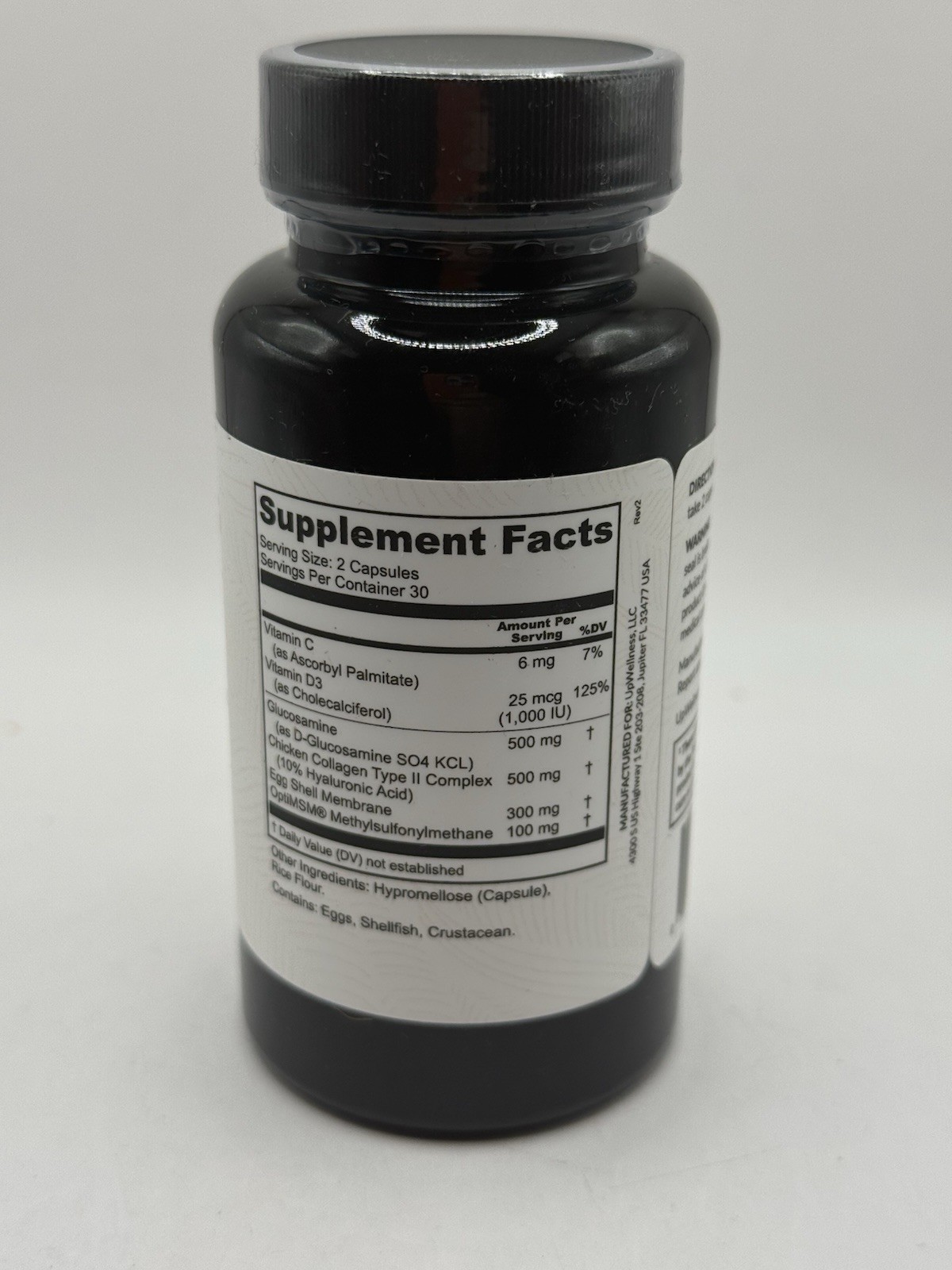 Up Wellness Cartilage Revive 60 Caps Dietary Supplement