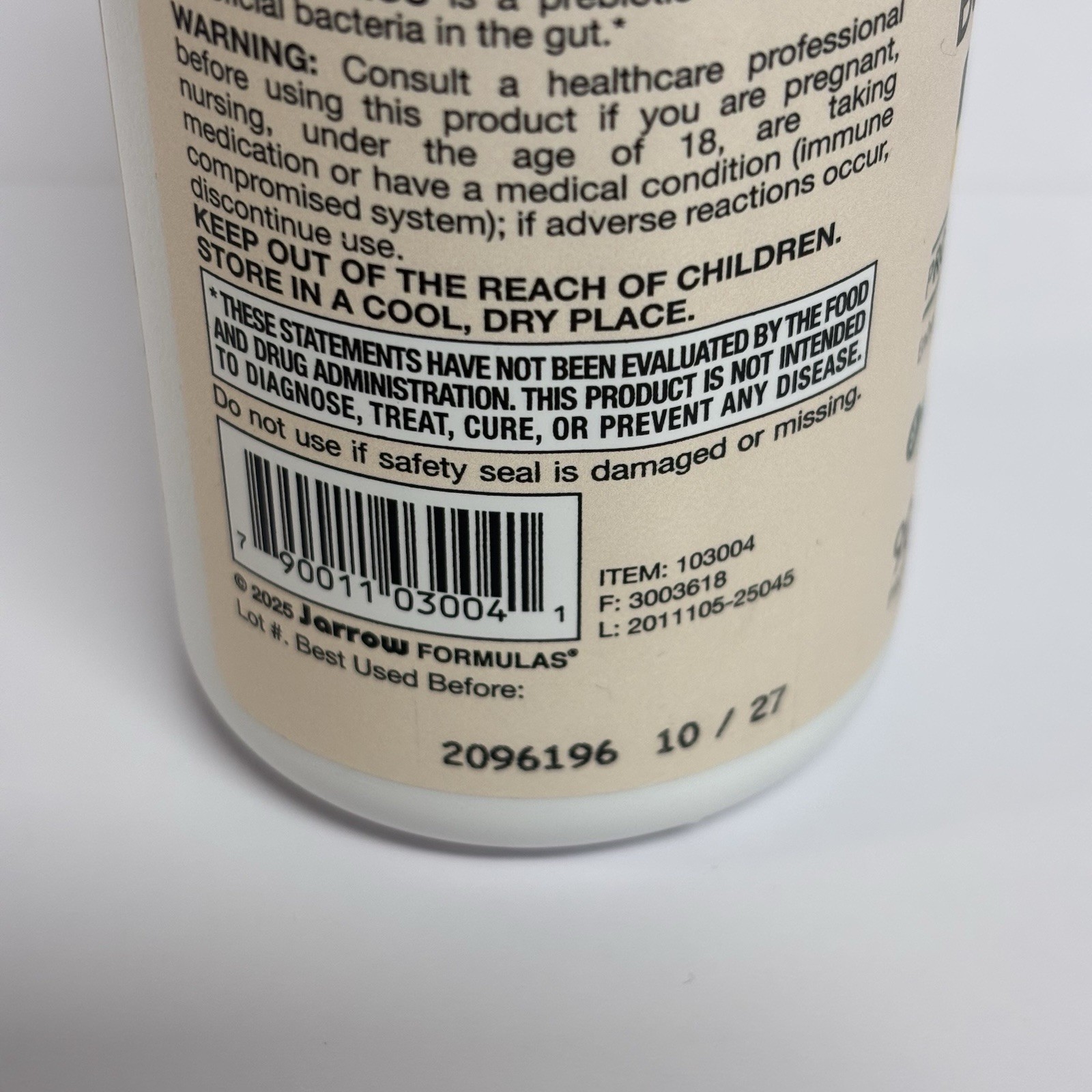 Jarrow Formulas Saccharomyces Boulardii + MOS 5 Billion CFU 90 Veggie Capsules