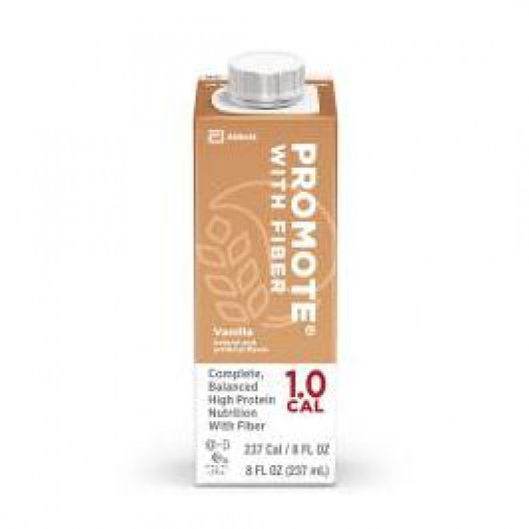 ABBOTT Promote® with Fiber, Vanilla, 8 oz, 24/Carton, Use by 5/2026