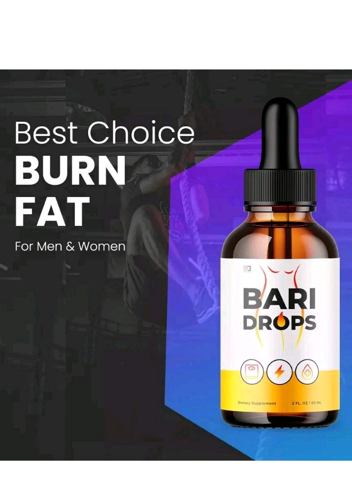 Bari Drops Dietary Supplement Liquid Drops 2 fl oz (60 mL) Nutritional Formula
