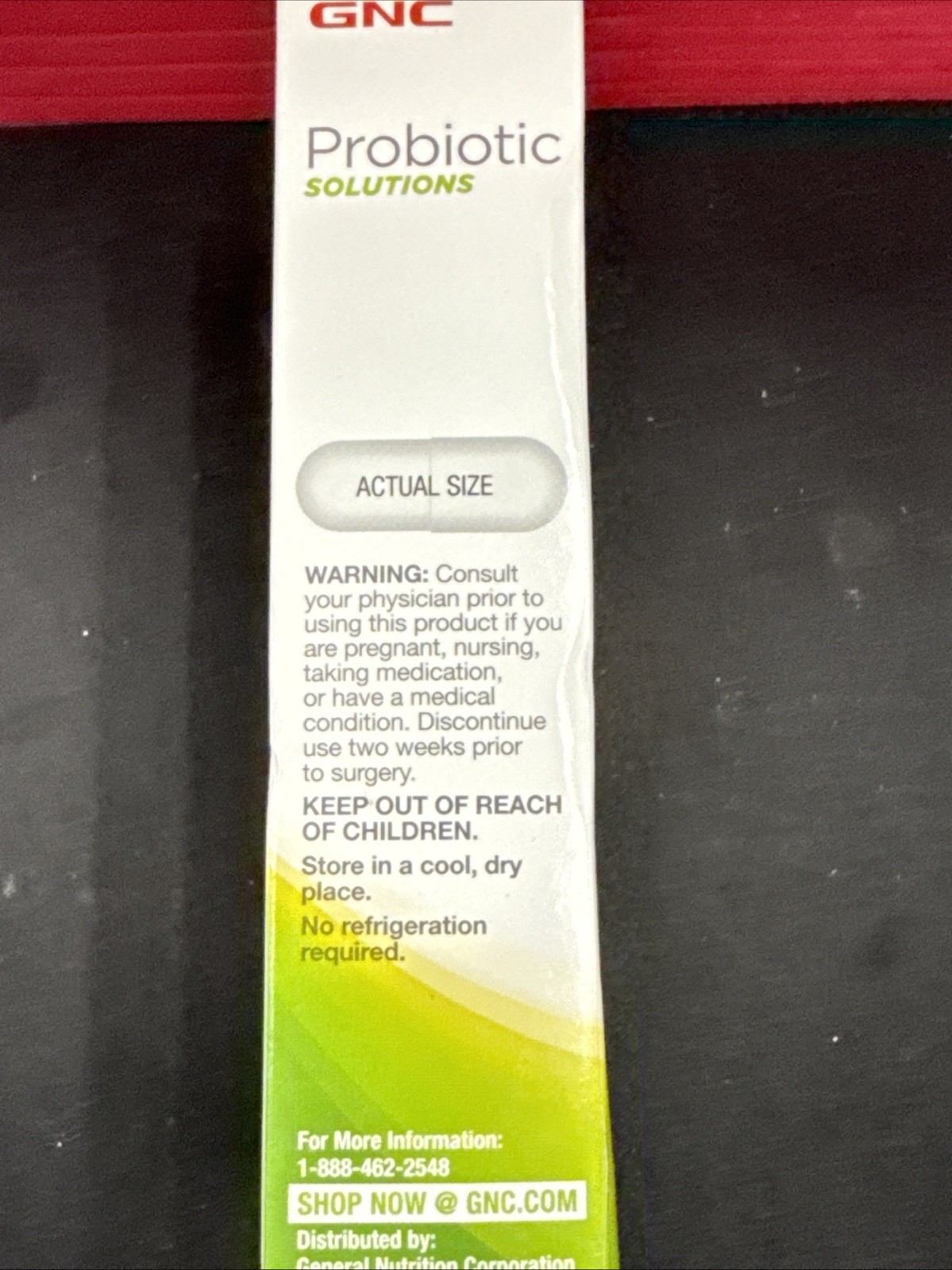 GNC Probiotic Solutions Men’s | Clinically Studied Multi-Strain, 30 Capsules