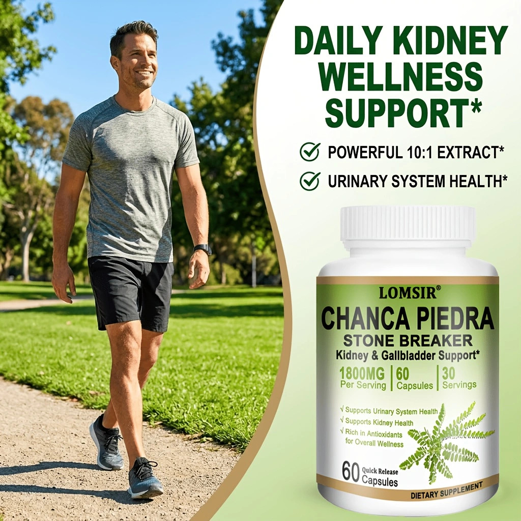 Chanca Piedra Capsules – Supports Liver and Kidney Health – 60 Capsules
