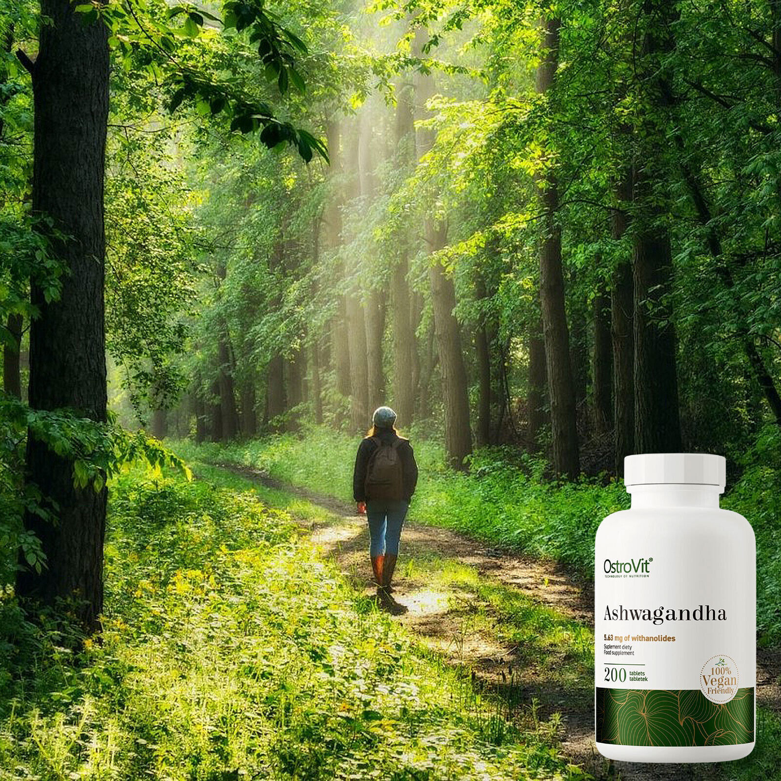 ASHWAGANDHA 200 Vege Tablets – endurance, muscle strength- lower cortisol level