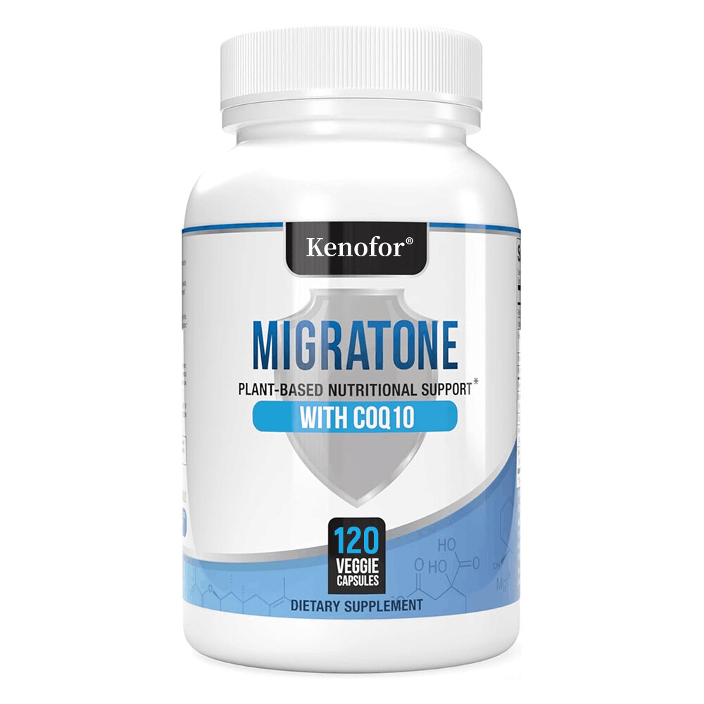 CoQ10 + Magnesium Supplement – Headache Relief, Vitamins, Brain Health Capsules