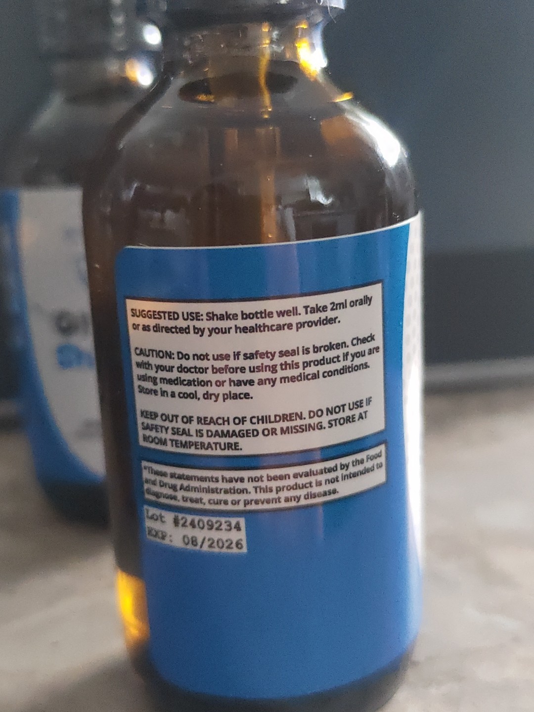 2 X Syvor Glyco Shield Blood Support Drops Advanced liquid Vitamin 2ML EXP 8/26