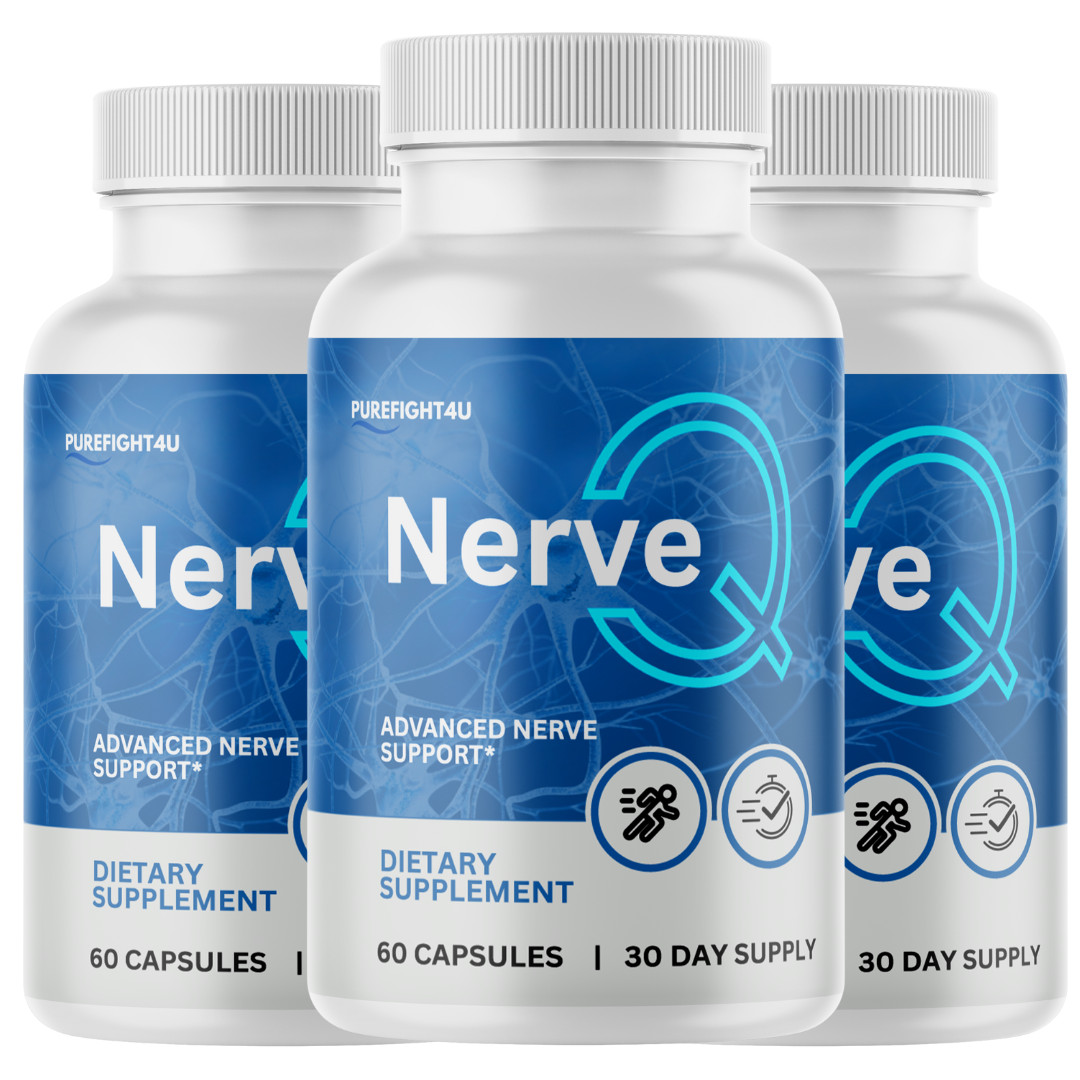 Nerve Q Capsules Nerve Health Supports Circulation Supplement – 3 Bottles